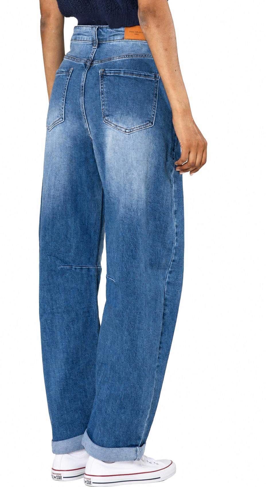 Jean Barrel Denim Moyen