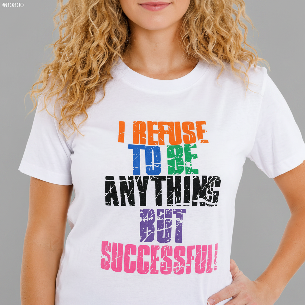 T-shirt manches courtes imprimé multicolore