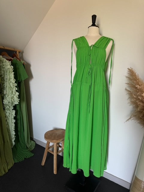 Robe de cocktail, vert SECONDE MAIN