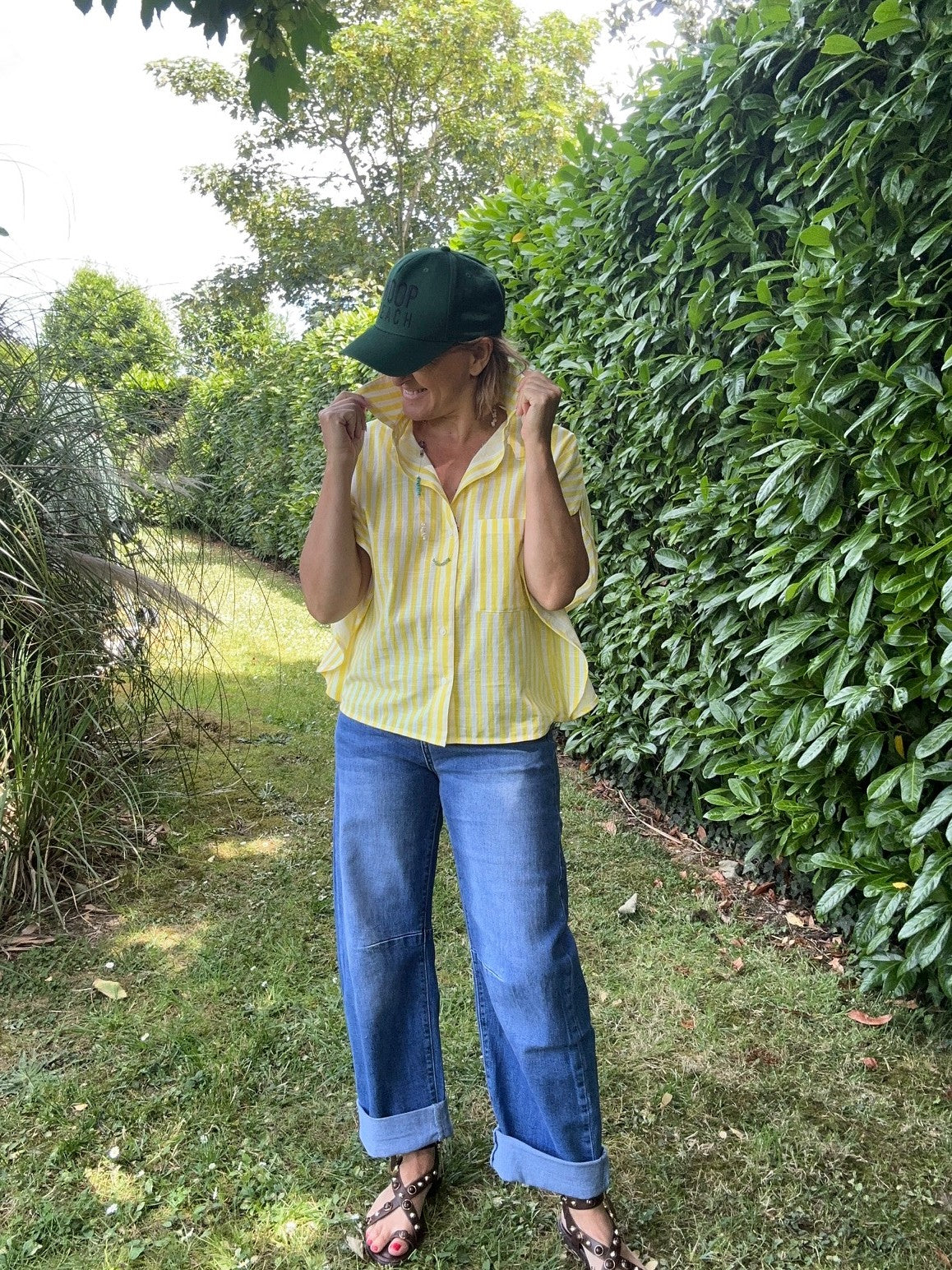 Jean Barrel Denim Moyen