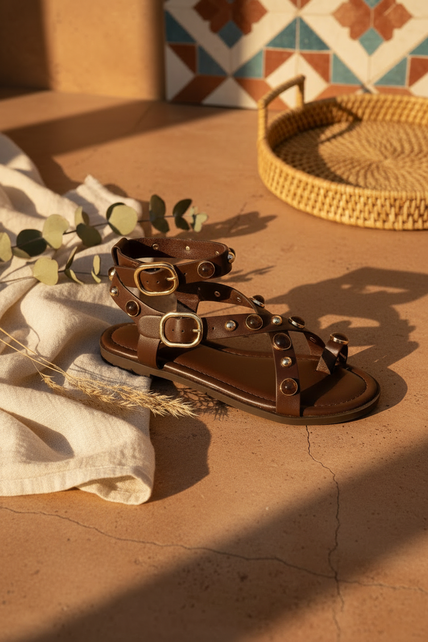 Sandales Marron